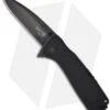 SOG Twitch XL Tactical Spring Assisted Knife (3.25" Black Plain) TWI-21 -Knife Center Shop sog twitch xl black tini twi 21