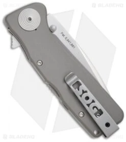 SOG Twitch XL Spring Assisted Knife Graphite (3.25" Satin Serr) TWI-920 -Knife Center Shop sog twitch xl ser twi 920 back