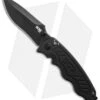 SOG Zoom Drop Point Spring Assisted Knife (3.625" Black) ZM1012 -Knife Center Shop sog zoom blk zm1012 cp