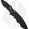 SOG Zoom Drop Point Spring Assisted Knife (3.625" Black Serr) ZM1016 1 SOG Zoom Drop Point Spring Assisted Knife (3.625" Black Serr) ZM1016 -Knife Center Shop sog zoom half serrated zm1016 bx jm